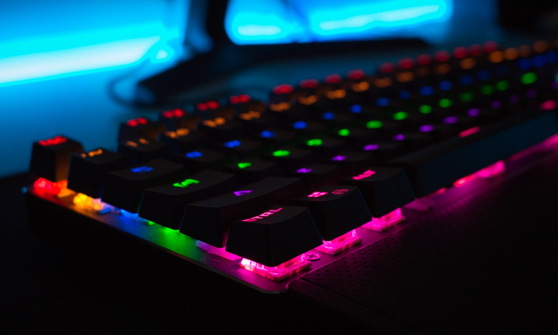 rainbow keyboard